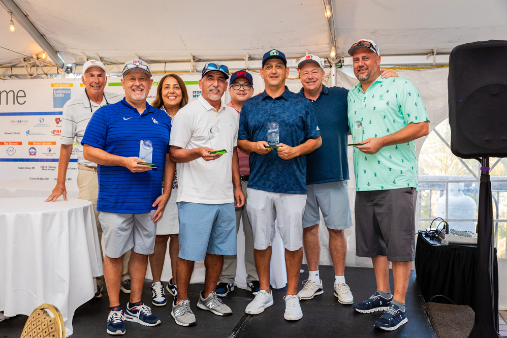 Winners of the 16th Annual California Hospital Golf Classic on September 19, 2023