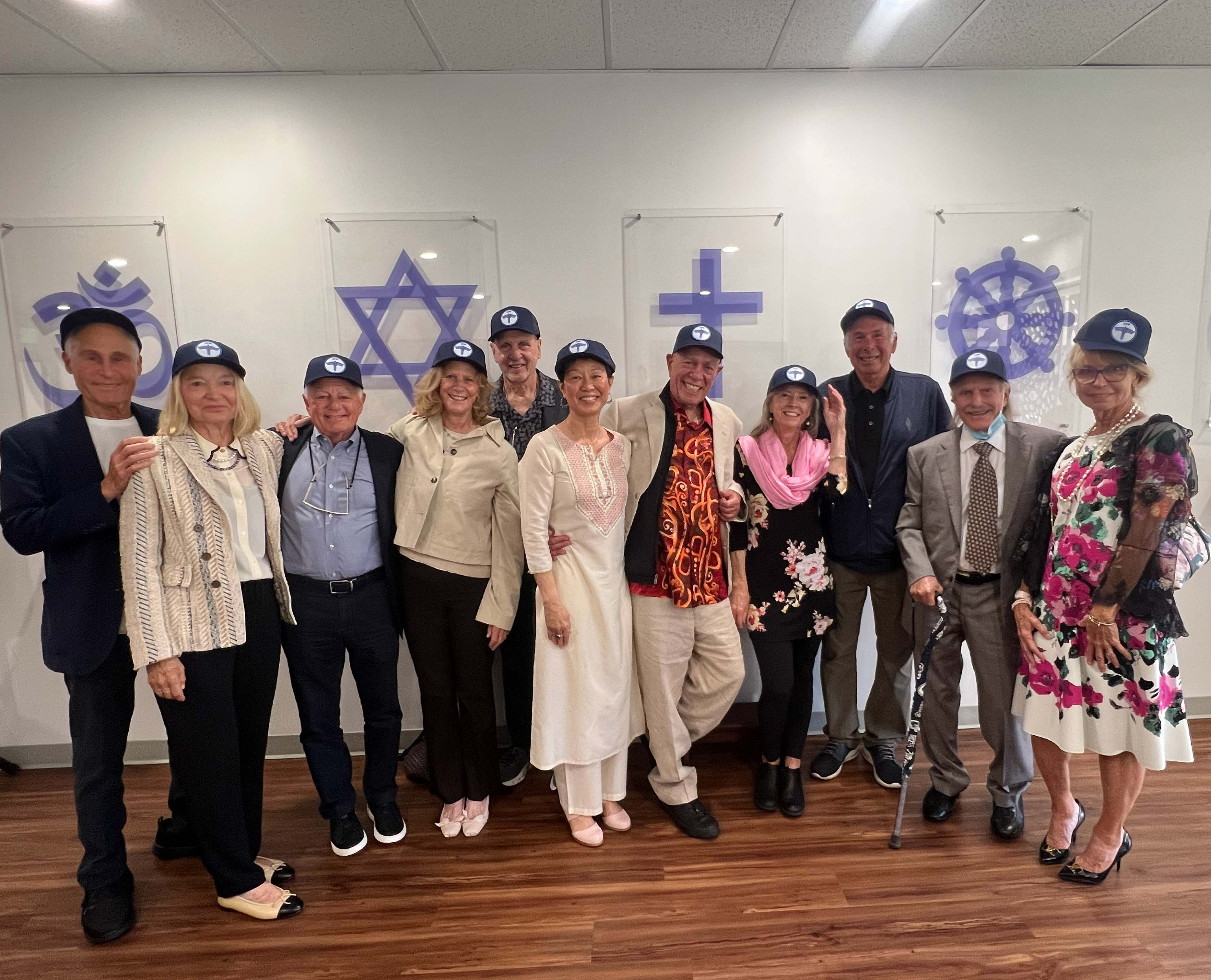 CPP founding members and their spouses inside the newly dedicated chapel