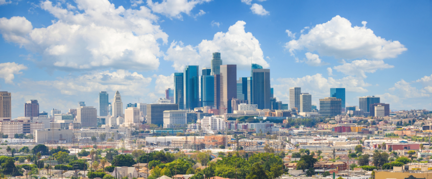 Downtown Los Angeles skyline