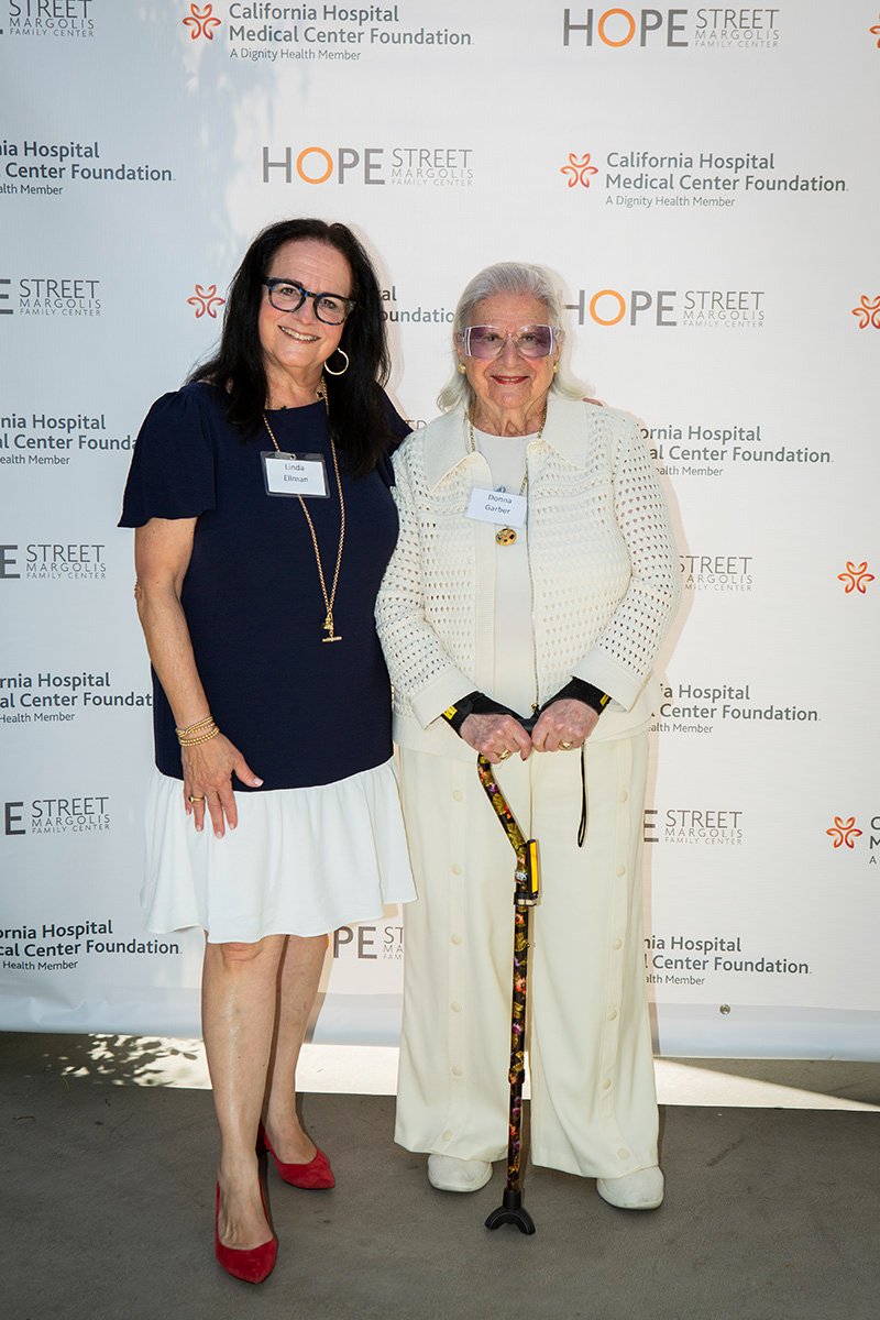 Linda Ellman and Donna Ellman Garber at the 2022 Champions for Children Dinner