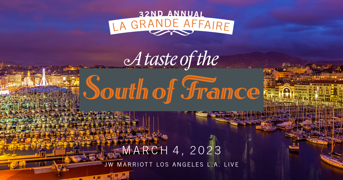 Join us at the 32nd La Grande Affaire black-tie gala on March 4, 2023 at the JW Marriott Los Angeles L.A. Live! 